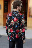 Men’s Floral Button Up