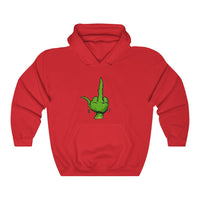 Grinch Middle Finger- Unisex Hooded Sweatshirt