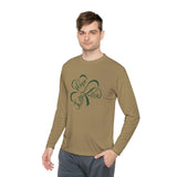 Faith Love Hope Clover Unisex Lightweight Long Sleeve Sport Tee