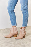 East Lion Corp Rhinestone Ankle Cowgirl Booties