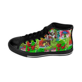 Grinch Collage Men's High-top Sneakers