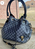 Checkered Purses- Black or Cream