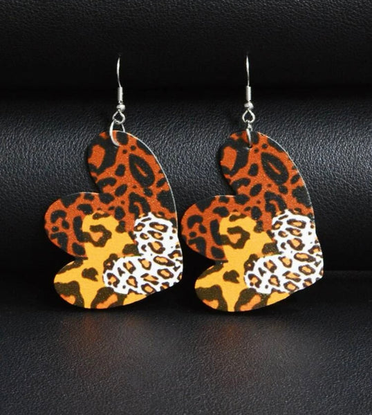 For the Love of Leopard Earrings