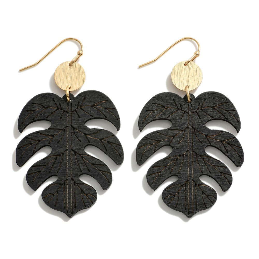 Palm Leaf Earrings