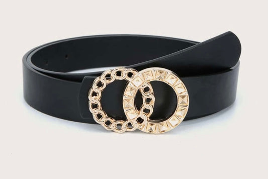 Gold Metal Buckle Belt