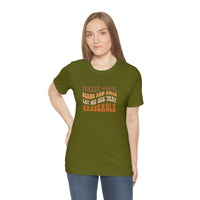 Turkey Gravy Beans & Rolls- Unisex Jersey Short Sleeve Tee