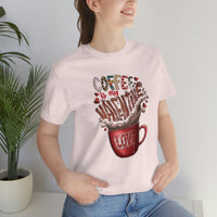 Coffee Is My Valentine Jersey Tee