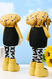 Bee Print Telescopic Leg Gnome