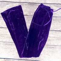 Purple Velvet 2 PC Set