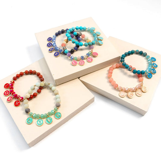 L O V E Charm Bracelets