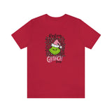 Pink Resting Grinchmas Bella Canvas Tee