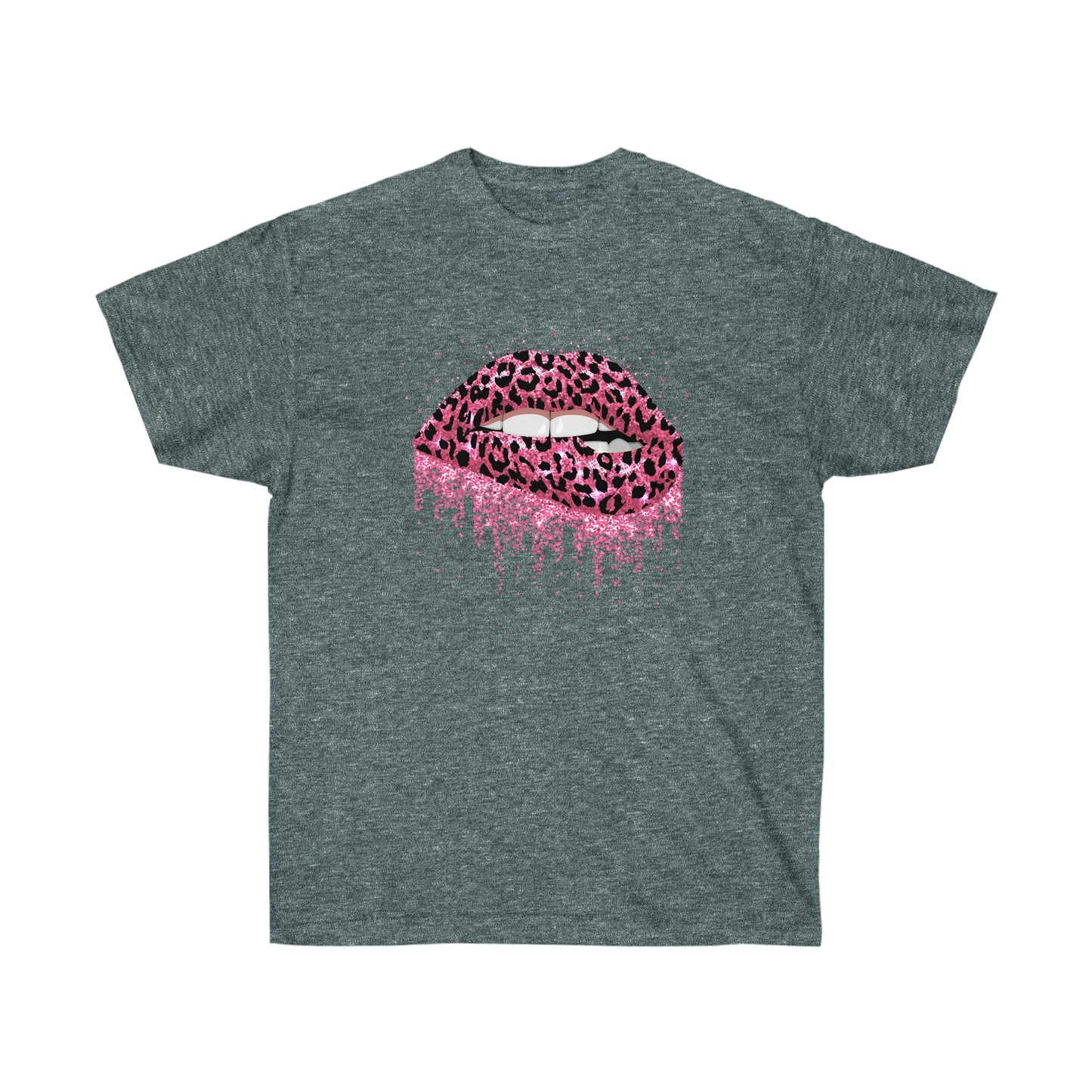 Pink Lip Drip Cotton Tee