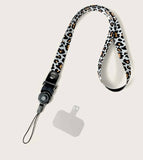 Leopard Print Phone Lanyard