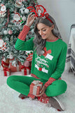 Full Size MERRY CHRISTMAS Graphic Top and Pants Lounge Set