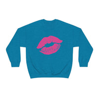 Hot Pink Lips Crewneck Sweatshirt