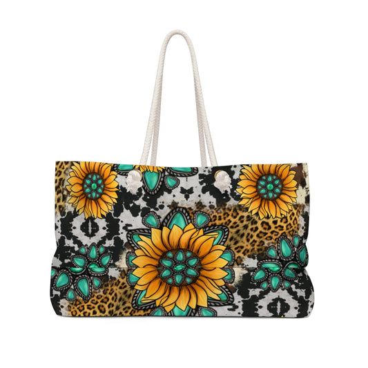 Shining Gem Sunflower Weekender Bag