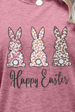 HAPPY EASTER Graphic Short Sleeve Tee