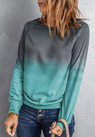 Green Ombre Lightweight Pullover
