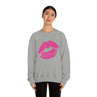 Hot Pink Lips Crewneck Sweatshirt