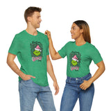 Pink Resting Grinchmas Bella Canvas Tee