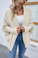 Open Front Long Sleeve Cardigan