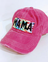 MAMA Tie Dye Baseball Hat-4 colors