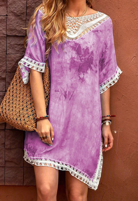 Cover Me Up in Purple or Pink