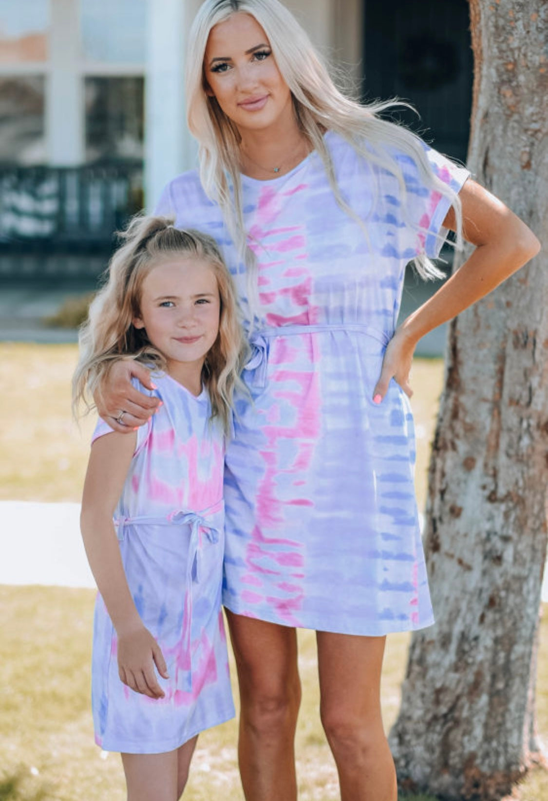 Mommy & Me Cotton Candy Dresses – Banks Boutique