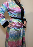 New Print- Multicolor Designer Inspired Satin Robe