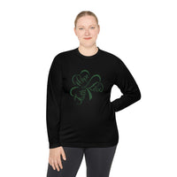 Faith Love Hope Clover Unisex Lightweight Long Sleeve Sport Tee