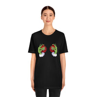 Bella Canvas Grinchy Ornament Hands Unisex Tee