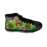 Grinch Collage Men's High-top Sneakers