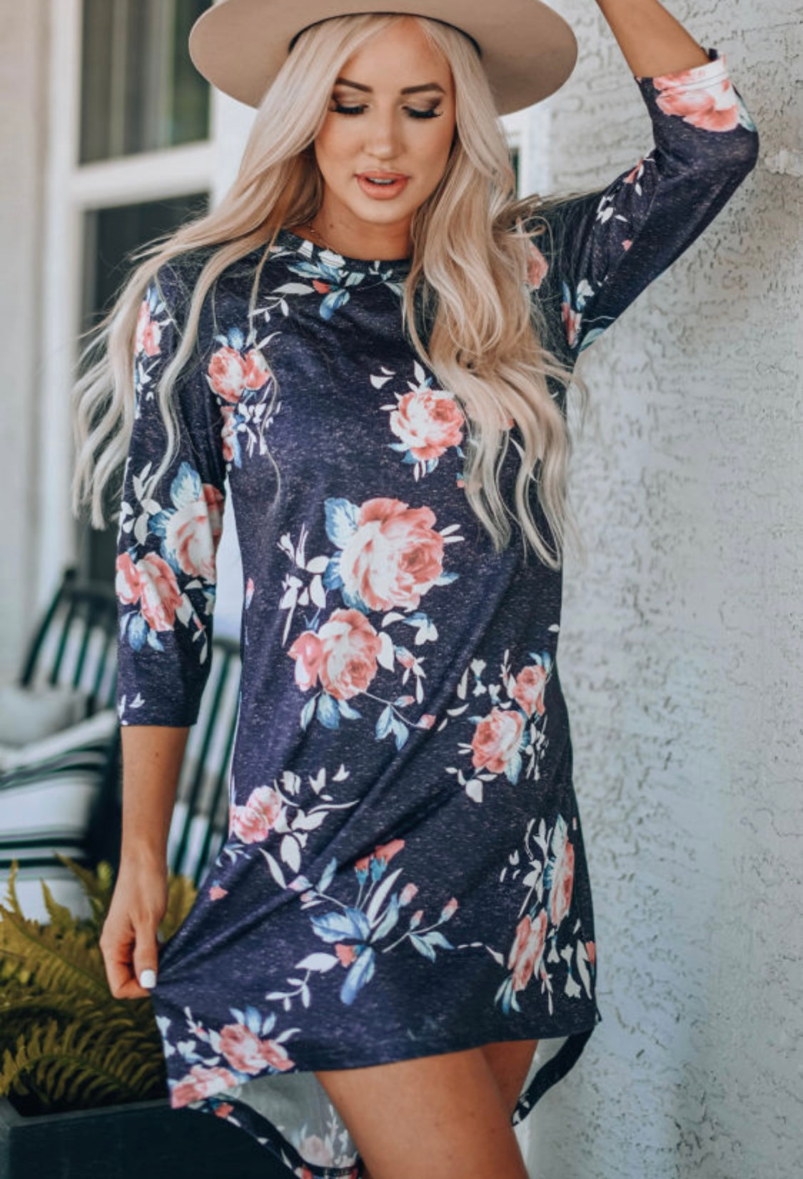Floral Vintage Vibez Dress