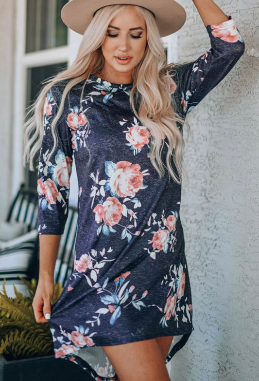 Floral Vintage Vibez Dress