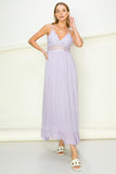 HYFVE IN LOVE BUSTIER LACE MAXI DRESS