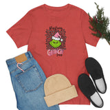 Pink Resting Grinchmas Bella Canvas Tee