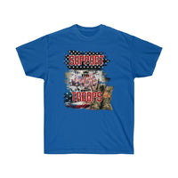 Support Our Troops Graphic Tee- Unisex