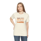 Turkey Gravy Beans & Rolls- Unisex Jersey Short Sleeve Tee