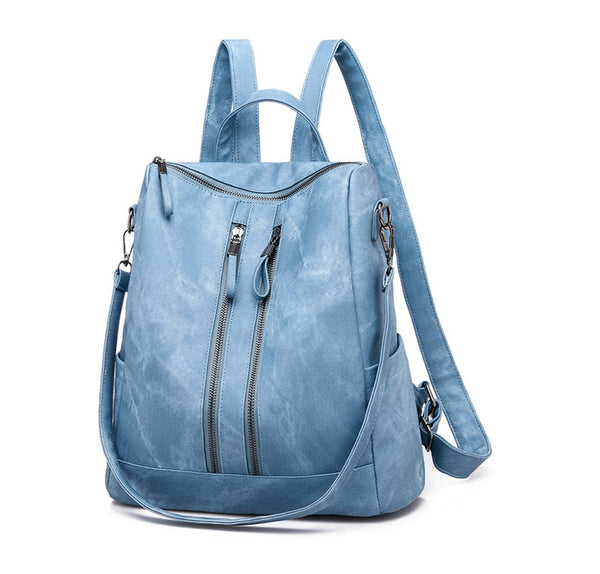 Lucy Denim Blue Backpack