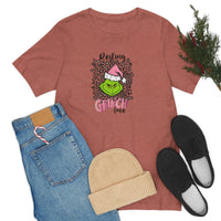 Pink Resting Grinchmas Bella Canvas Tee