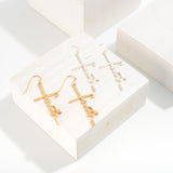 Faith Drop Dangle Earrings