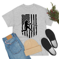 Unisex Baseball Flag Cotton Tee