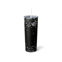 Dreams Dont Work Unless You Do Skinny Steel Tumbler with Straw, 20oz