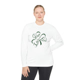 Faith Love Hope Clover Unisex Lightweight Long Sleeve Sport Tee