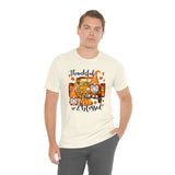 Thanksgiving Gnomes- Bella Canvas Unisex Jersey Short Sleeve Tee