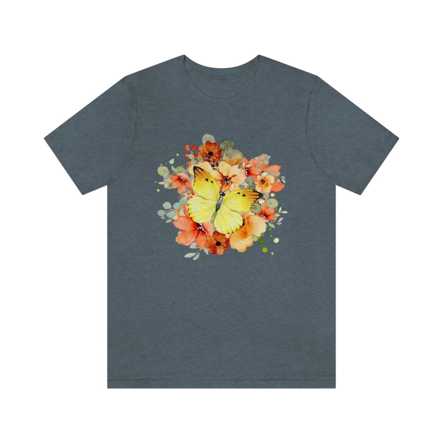 Floral Butterfly Tee