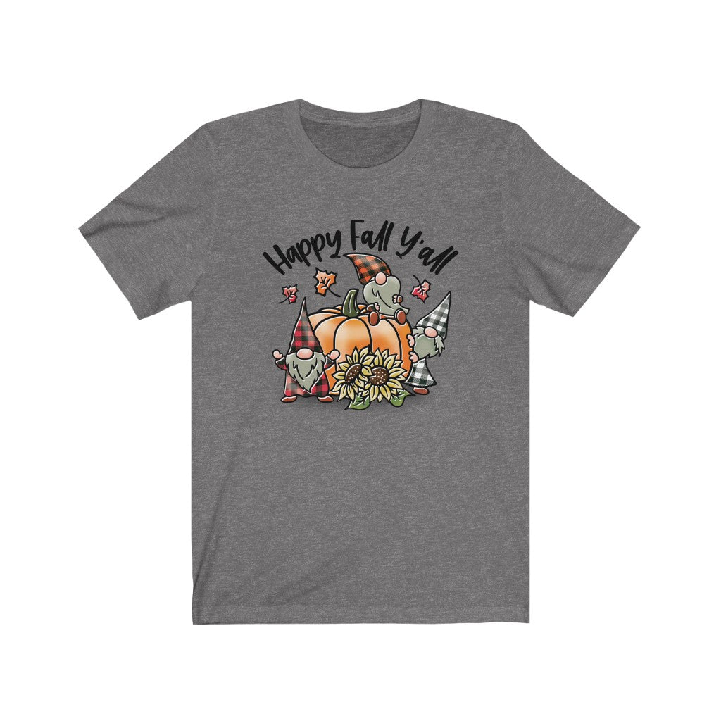 Happy Fall Y'all-Unisex Jersey Tee