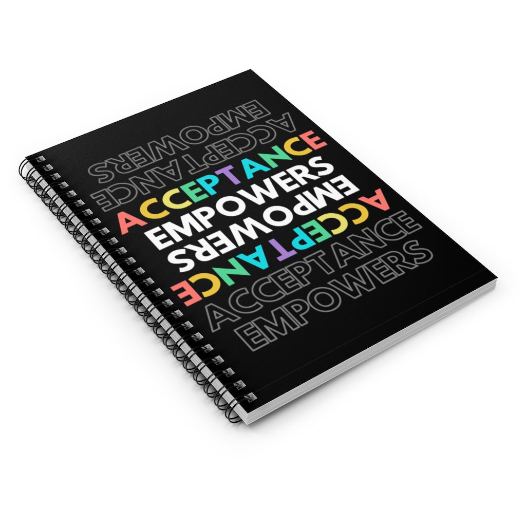 Empowered-Spiral Notebook - Ruled Line