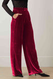 Double Take Loose Fit High Waist Long Pants with Pockets