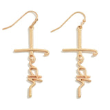 Faith Drop Dangle Earrings